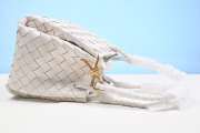 Bottega Veneta Small Parachute Bag Sea salt 21cm - 2