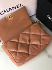 Chanel 19 Handbag 30cm Dark Beige AS1161 - 5