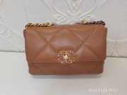 Chanel 19 Handbag 26cm Dark Beige AS1161 - 1