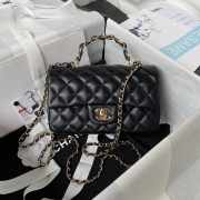 Chanel Small Flap Bag with Handle 20CM - 1