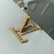 Louis Vuitton Capucines Nautical BB Mini in White 21cm - 6