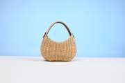 Miumiu Wander Wicker Hobo Bag 20cm - 6