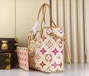 Louis Vuitton Neverfull MM Coral M25317 31cm - 5