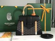 Goyard Saigon PM Handbag Black 28cm - 1