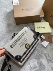 Burberry Horseferry Canvas Bag 25cm - 2