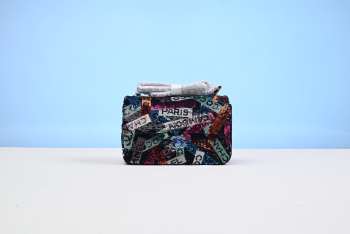 Chanel Sequins & Ruthenium-Finish Metal Multicolour 20cm