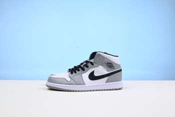 Jordan 1 Mid Light Smoke Grey 554724-092