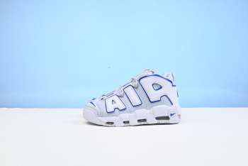 Nike Air More Uptempo Embossed White Royal Blue FD0669-100