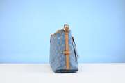 Louis Vuitton M11462 CarryAll PM Bag Sky Blue Denim 29cm - 6