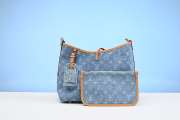 Louis Vuitton M11462 CarryAll PM Bag Sky Blue Denim 29cm - 2