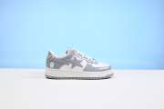 A Bathing Ape Bape Sta Patent Leather White Grey (2023)  - 3