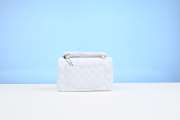 Chanel Flap Bag 23cm Cavier White Gold Hardware - 6