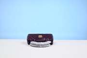 Chanel Kelly Mini Shopping Bag Burgundy 19cm - 6