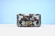 Fendi Baguette Canvas Shoulder Bag 26CM 02 - 1