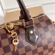 Louis Vuitton Speedy Bandouliere 25 Damier Ebene Canvas N40575 - 4