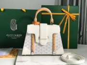 Goyard Saigon PM Handbag White 28cm - 1