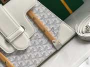 Goyard Saigon PM Handbag White 28cm - 2