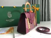 Goyard Saigon PM Handbag Burgundy 28cm - 2