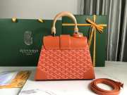 Goyard Saigon PM Handbag Orange 28cm - 6