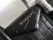 Givenchy Antigona Bag in Crocodile Effect Leather Black - 5