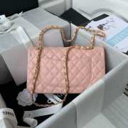 Chanel Flap bag 25cm Caviar Pink - 6