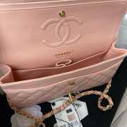 Chanel Flap bag 25cm Caviar Pink - 5