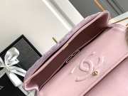 Chanel Classic Handbag A01112 Ombre Purple & Pink 25.5cm - 6