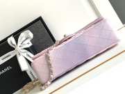 Chanel Classic Handbag A01112 Ombre Purple & Pink 25.5cm - 5