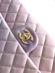 Chanel Classic Handbag A01112 Ombre Purple & Pink 25.5cm - 2