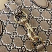 Gucci Small tote bag with GG Shadow Taupe Leather 24cm - 6