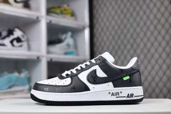 Louis Vuitton & Nike Air force 1 Low White Black