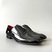 Christian Louboutin Men’s Chickito Patent Leather Derby Shoes  - 1