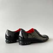 Christian Louboutin Men’s Chickito Patent Leather Derby Shoes  - 2