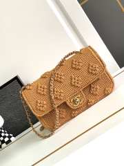 Chanel 24p Flap Woven Bag - 1