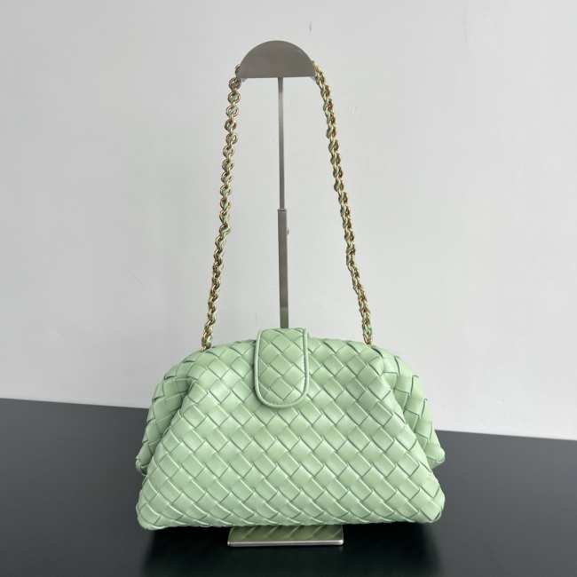 Bottega Veneta Teen Lauren 1980 With Chain Fresh Mint 31.5cm - 1