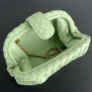 Bottega Veneta Teen Lauren 1980 With Chain Fresh Mint 31.5cm - 2