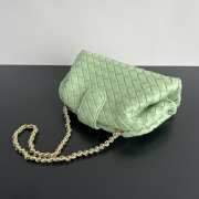 Bottega Veneta Teen Lauren 1980 With Chain Fresh Mint 31.5cm - 4