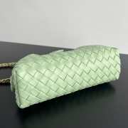 Bottega Veneta Teen Lauren 1980 With Chain Fresh Mint 31.5cm - 6