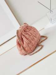 Chanel Clutch Orange Wool & Tweed AS4717 24cm - 6