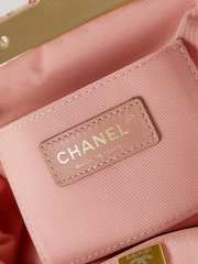 Chanel Clutch Orange Wool & Tweed AS4717 24cm - 2