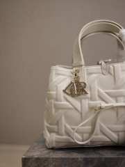 Dior Medium Toujours Bag Latte Graphic Cannage Calfskin 28.5cm - 3