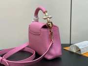 Louis Vuitton M24989 Capucines Mini Pink 21cm - 3