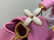 Louis Vuitton M24989 Capucines Mini Pink 21cm - 5