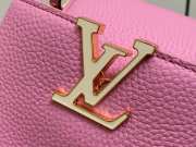 Louis Vuitton M24989 Capucines Mini Pink 21cm - 6