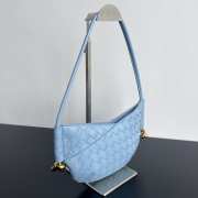 Bottega Veneta Mini Solstice Blue 28cm - 5