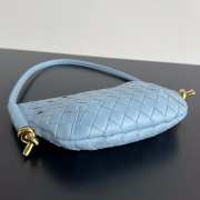 Bottega Veneta Mini Solstice Blue 28cm - 4