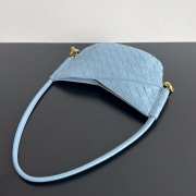 Bottega Veneta Mini Solstice Blue 28cm - 3