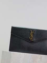 YSL Grain De Poudre Uptown Pouch Black 27cm - 3