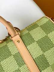 Louis Vuitton Keepall Bandoulière 35 Bag Damier Golf Canvas Green N40671 34cm - 5