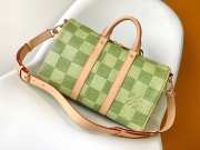 Louis Vuitton Keepall Bandoulière 35 Bag Damier Golf Canvas Green N40671 34cm - 3